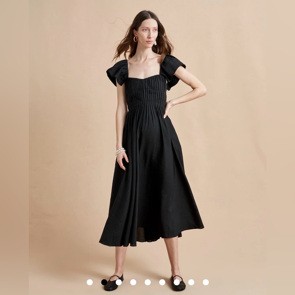 NWT La Ligne Flavia Dress Black Size XS